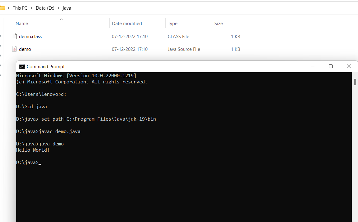 set the Temporary Path of JDK in Windows