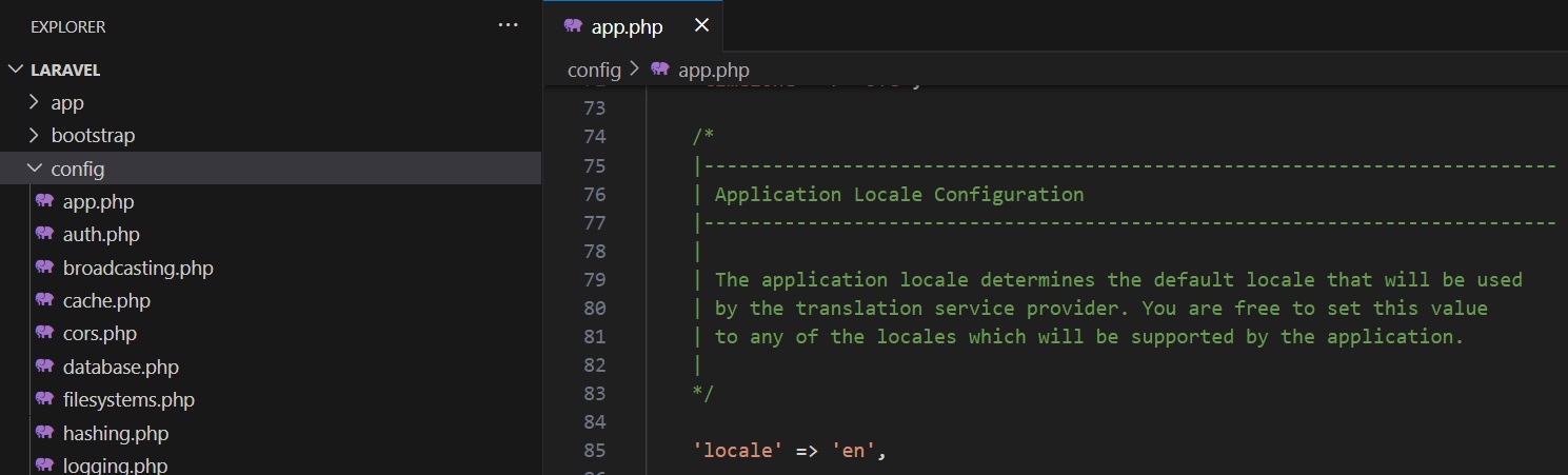 Laravel - Localization