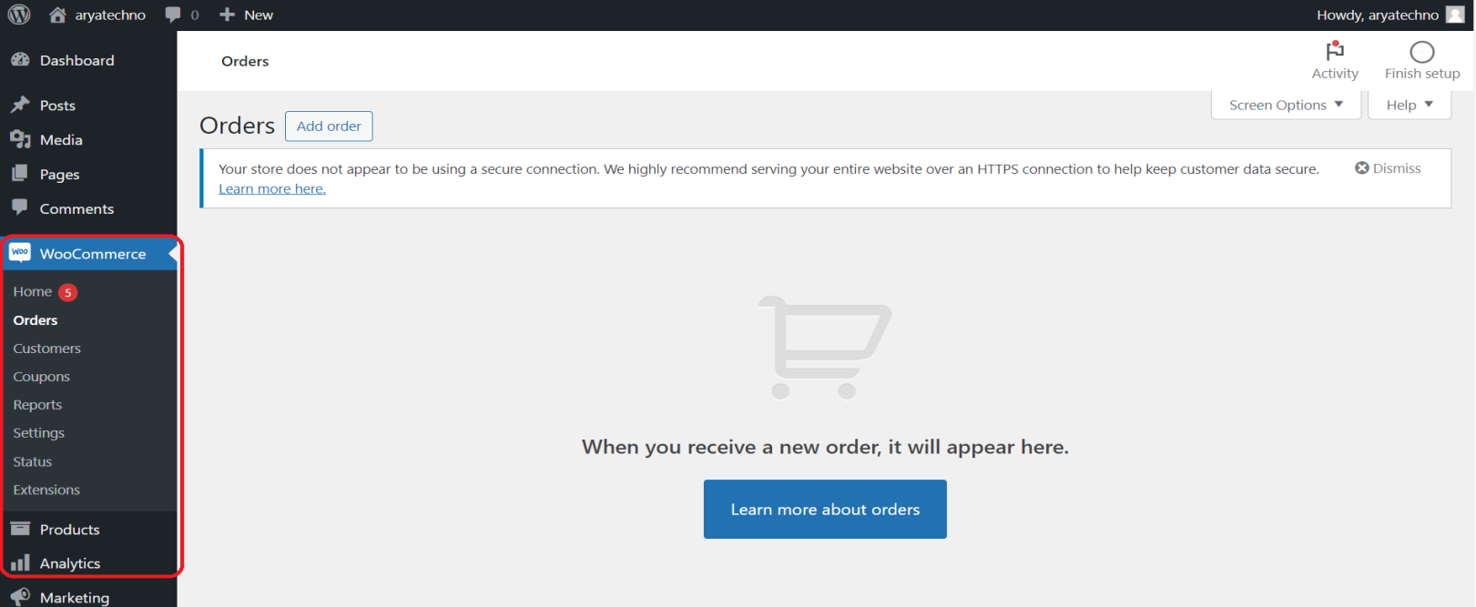 WordPress - WooCommerce