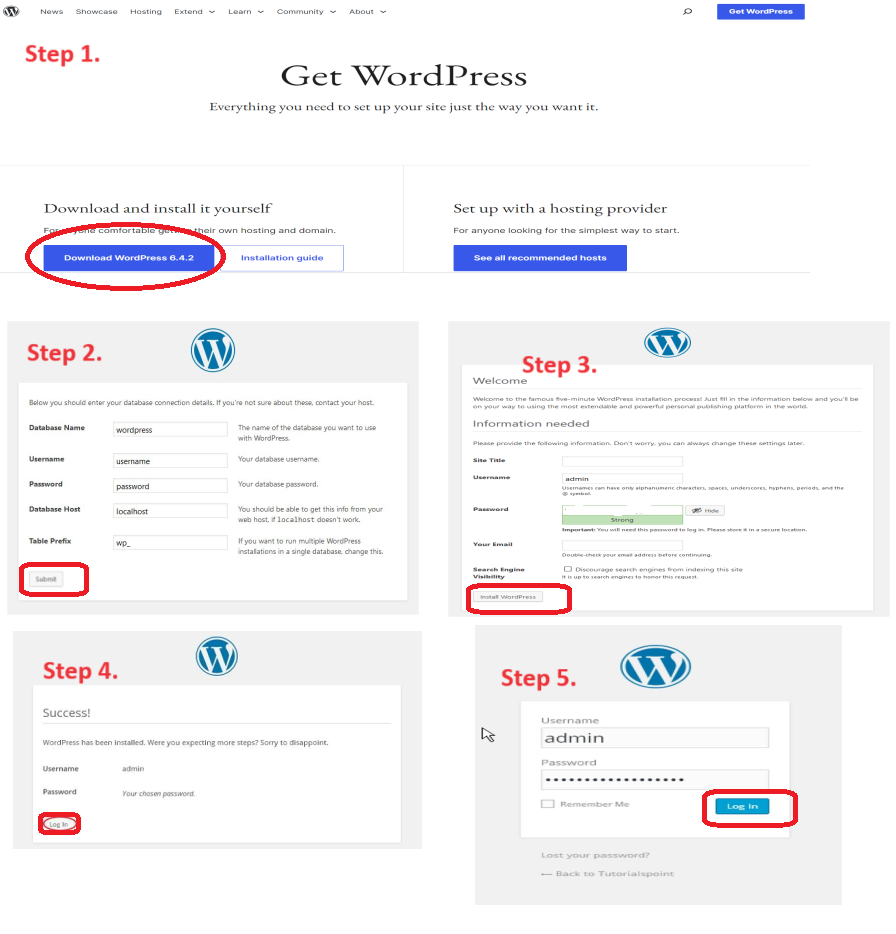 WordPress - Installation